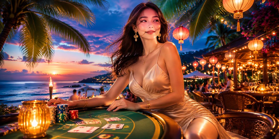 Người dùng đăng nhập tài khoản sp2e trên bãi biển Đà Nẵng