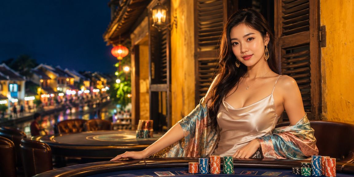 Bầu không khí giải trí sôi động tại Hội An với người dùng truy cập trang cá cược và xem kèo trận đấu buổi tối